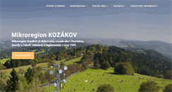 Desktop Screenshot of kozakov.cz